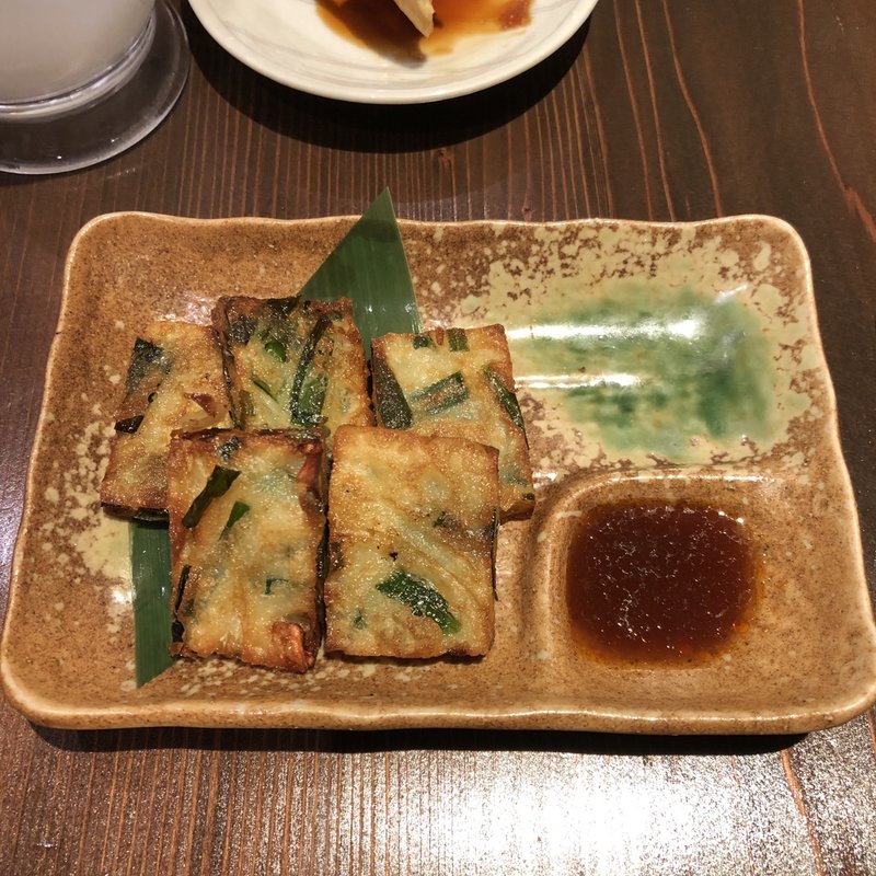 一口チヂミ(立ち呑み あたりや食堂 福島店)