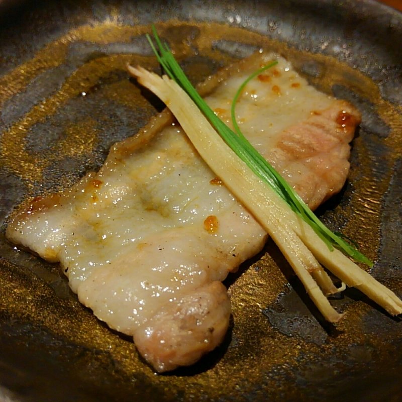 豚のしょうが焼き(やきとり松里)