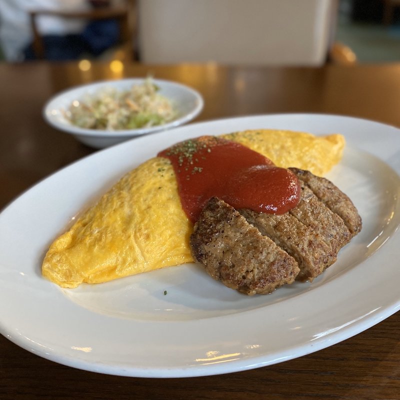 ハンバーグオムライス(グランチェスター本店)