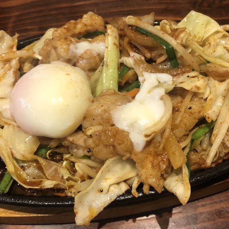 ホルモン鉄板(旬味旬菜 大和)