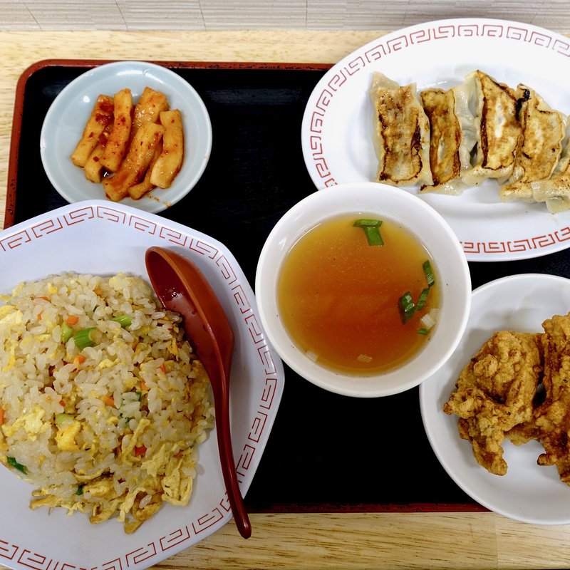 焼餃子定食(山東飯店 )