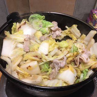 ぶた白菜定食(コルチナ)