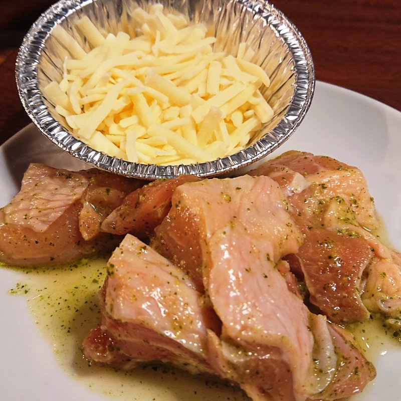 チーズフォンデュdeチキンバジル(牛角京急川崎駅前店)