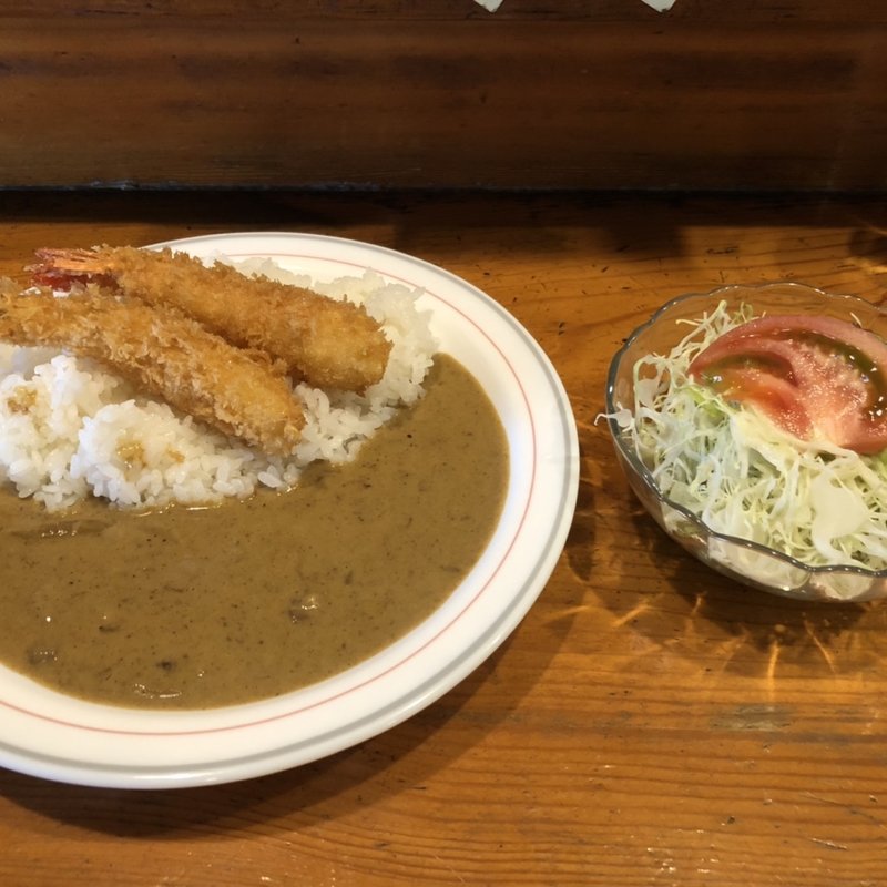 エビフライカレー(キッチン くま)