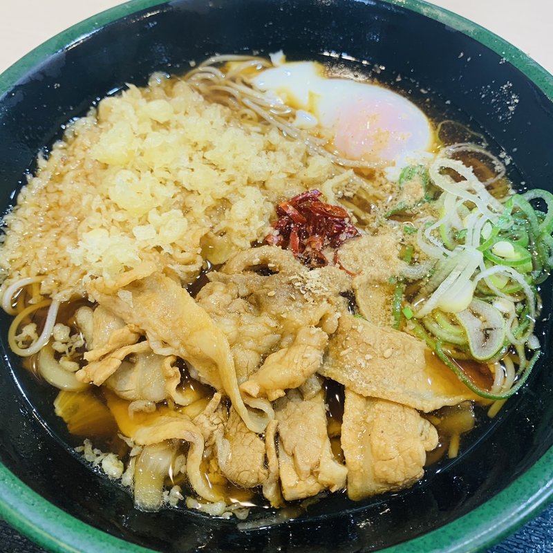 元気玉そば(ゆで太郎 淡路町店 )