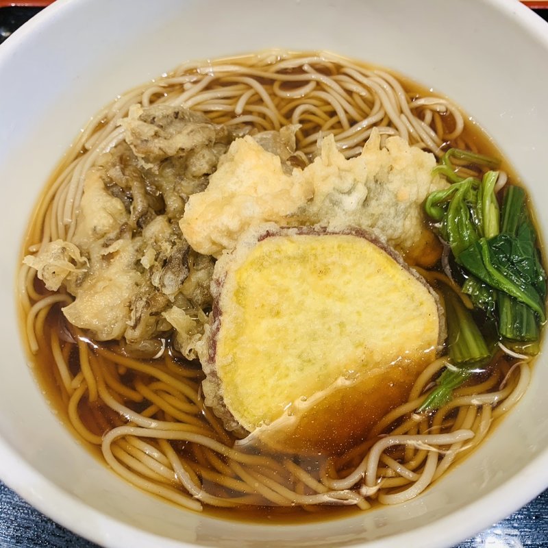 秋そば(小諸そば 御徒町店)