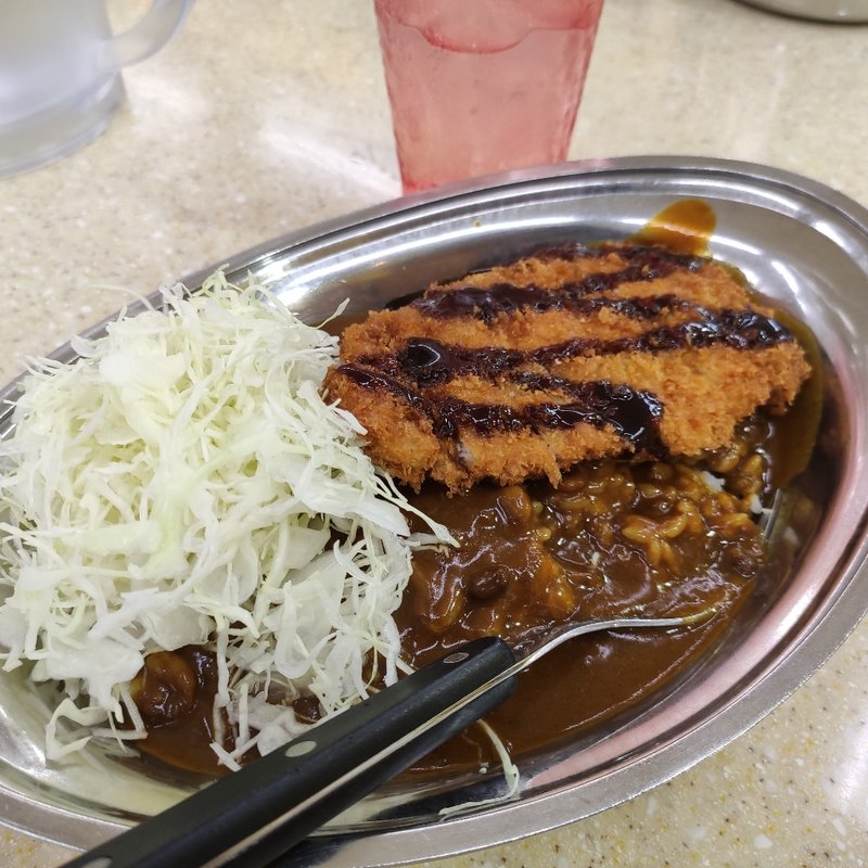 Lカツカレー　レギュラー(カレーのチャンピオン 本店 )