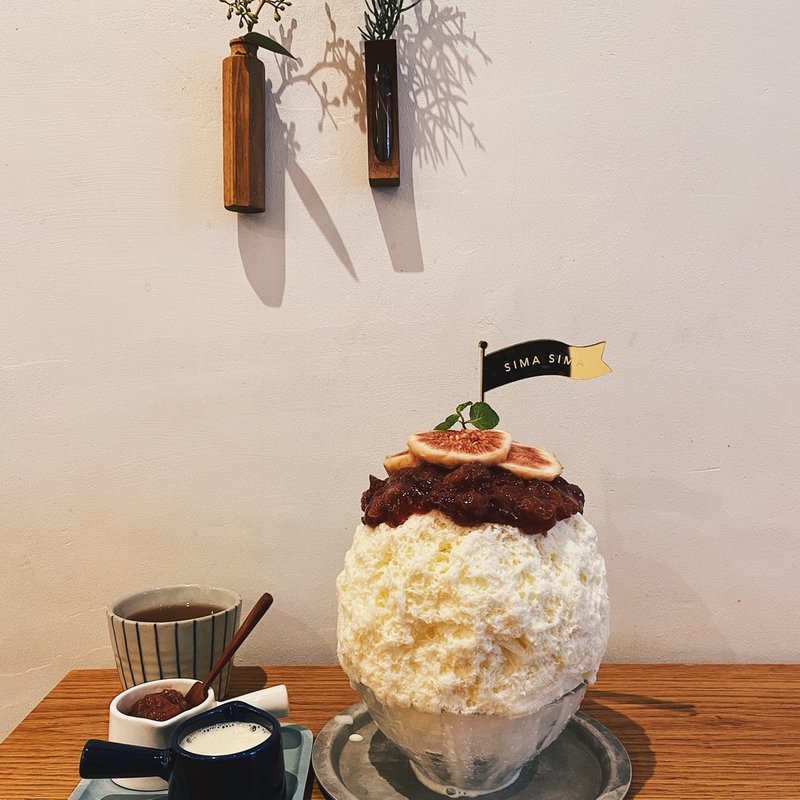 いちじくレアチーズ(SIMASIMA)