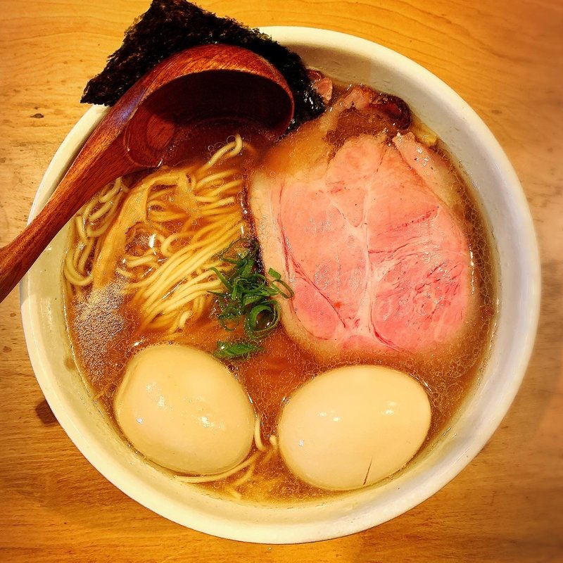 味玉中華そば(中華蕎麦 蘭鋳)