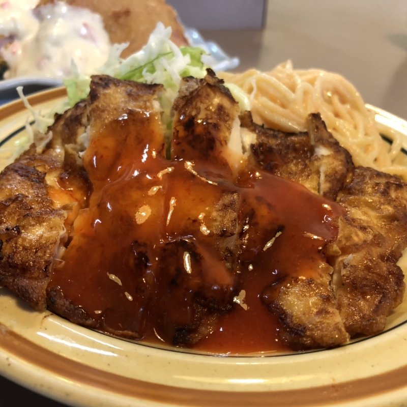 日替わり（チキンピカタ）(お食事処　凡)