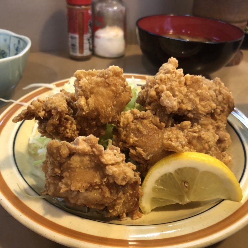 日替わり（唐揚げ）(お食事処　凡)