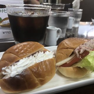 アサビアンロールセット(エビアンコーヒー)