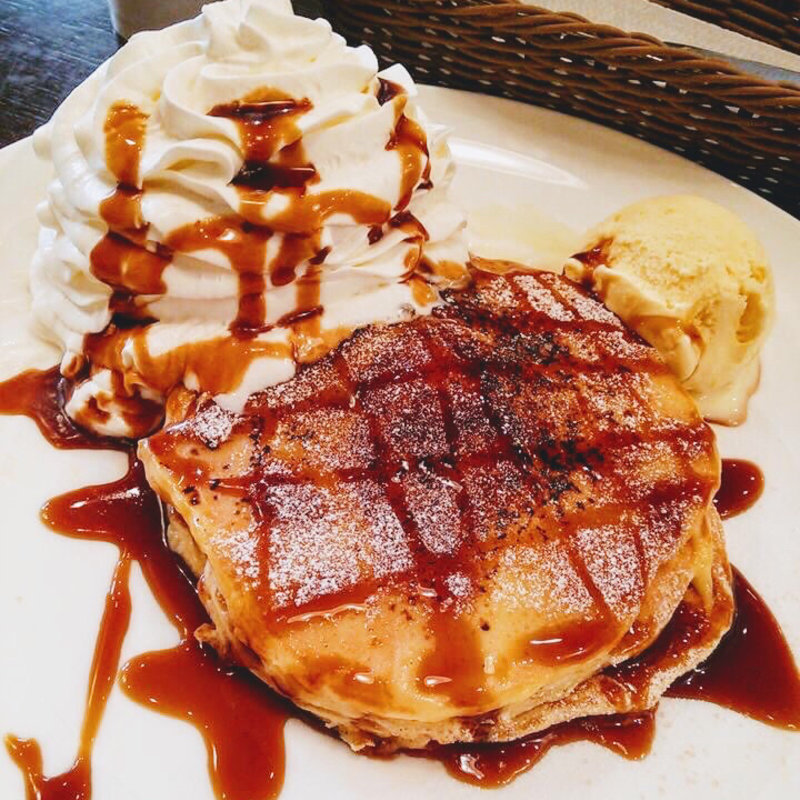 パンケーキブリュレ(KUA`AINA 池袋サンシャインシティ店)