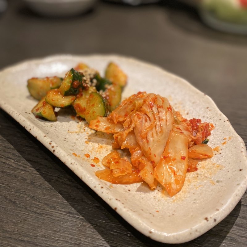 キムチ盛り(焼肉 味樹園)