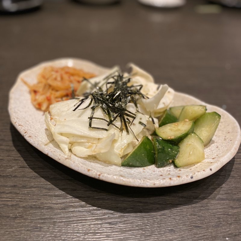おつまみ3種盛り(焼肉 味樹園)