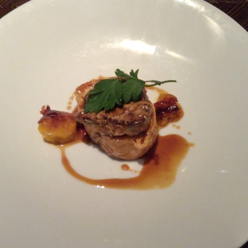 フォアグラとフレンチトースト(Ginger's Beach - ジンジャーズビーチ横浜)