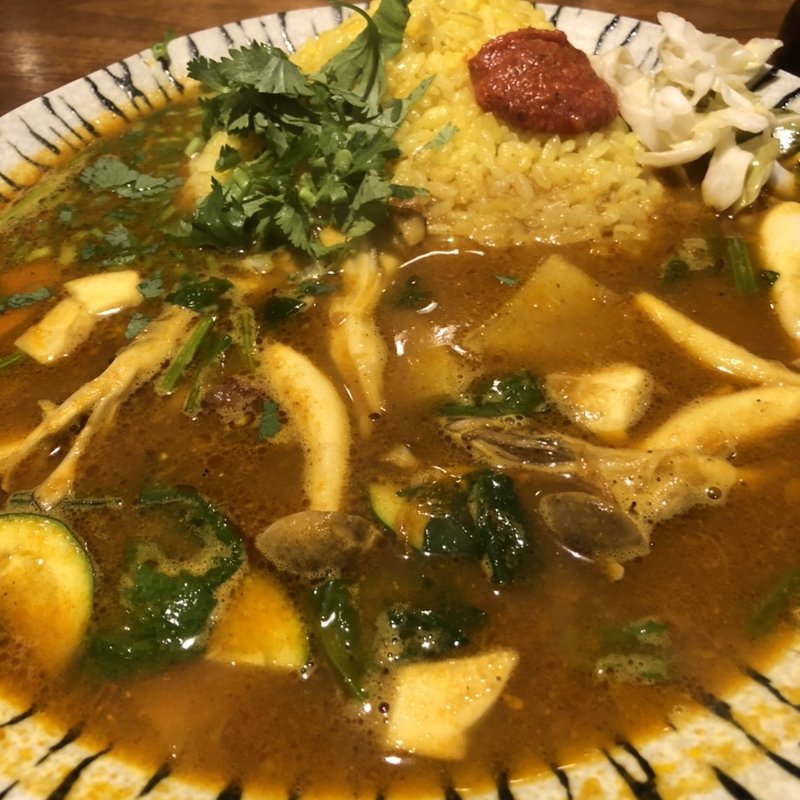 野菜と豆カレー(般°若（パンニャ）)