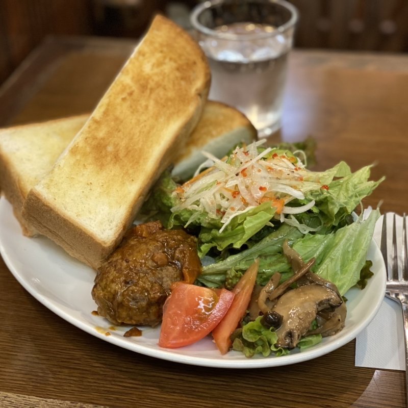 伊万里牛のハンバーグセット(ぽえむ 新京橋店 )