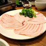 しゃぶしゃぶコース あぐ〜豚(琉球しゃぶしゃぶ 豊)