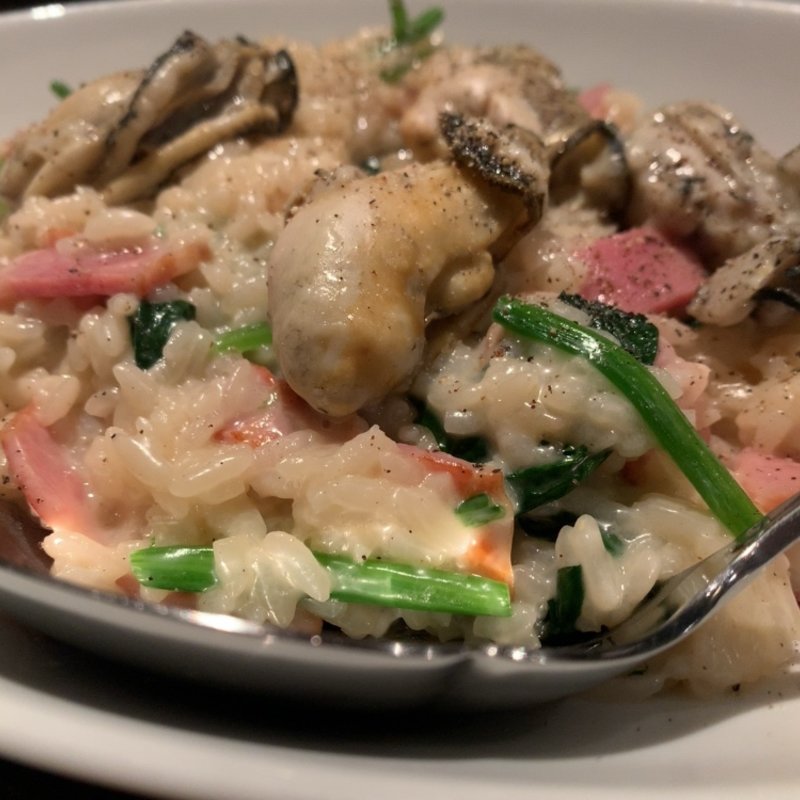 牡蠣リゾット(牡蠣Ｂａｒ)