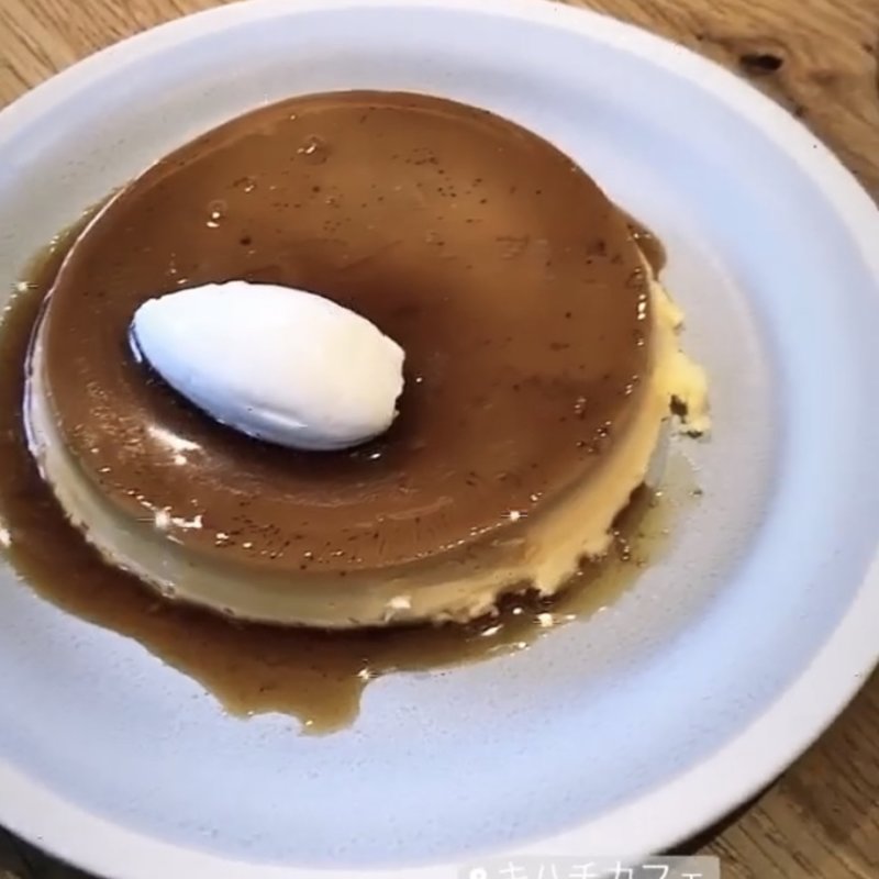 プリン(キハチ カフェ)