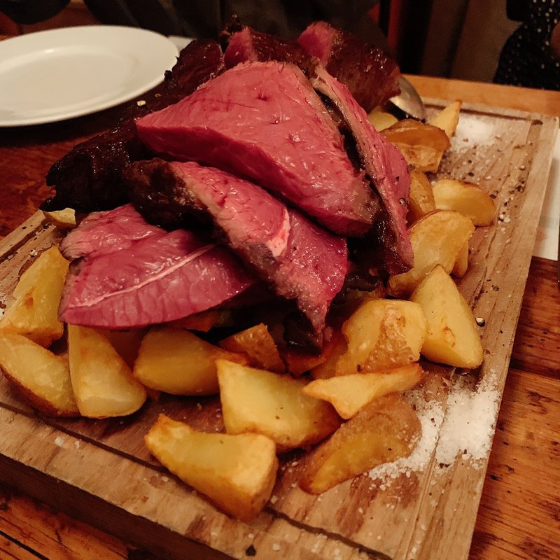 サーロインステーキとイチボのステーキ(祥瑞 Shonzui)