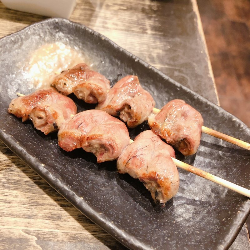 鶏ハツ(もつしげ 野毛小路 )