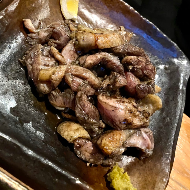 親鶏もも岩塩焼(番長)