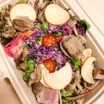 美食家のサラダプレート