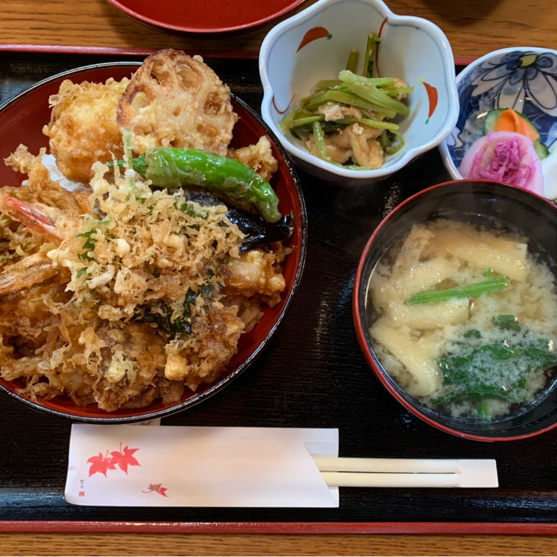 上天丼(てんぷら　天松 中央店 （てんまつ）)