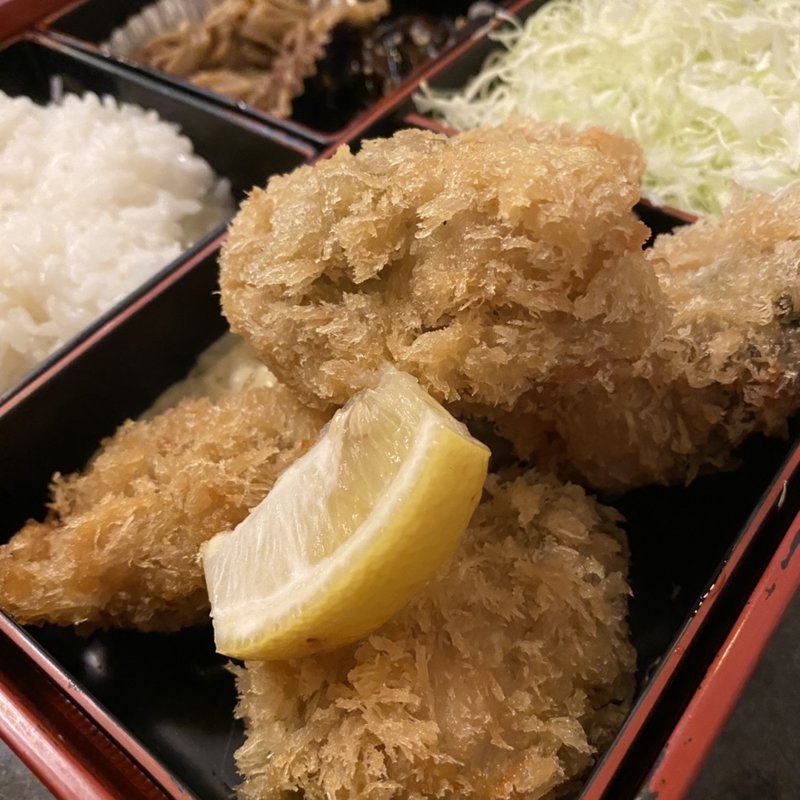 カキフライランチ(酒菜 竹井)