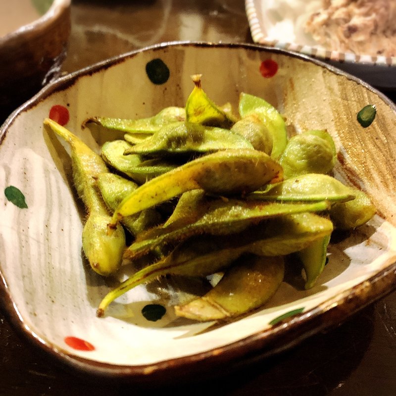 いろいろおつまみ（枝豆）(旬菜処びいどろ)