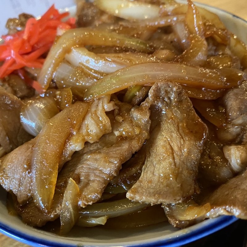 冨士久食堂「焼肉丼」(烏森絶メシ食堂)