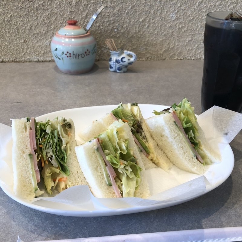 Eモーニング（ミニサンドセット）(喫茶&レストラン　ヒロ)