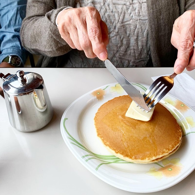 ホットケーキ(マルカンビル大食堂)