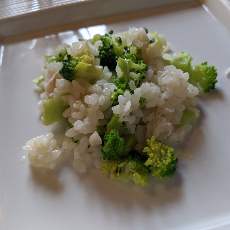 ズワイガニとブロッコリーのオイルリゾット(アル・ケッチァーノ （Al che-cciano）)