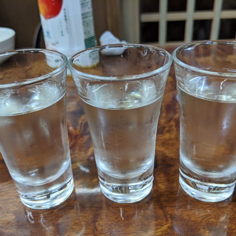 山本3種飲み比べ(永楽食堂 )