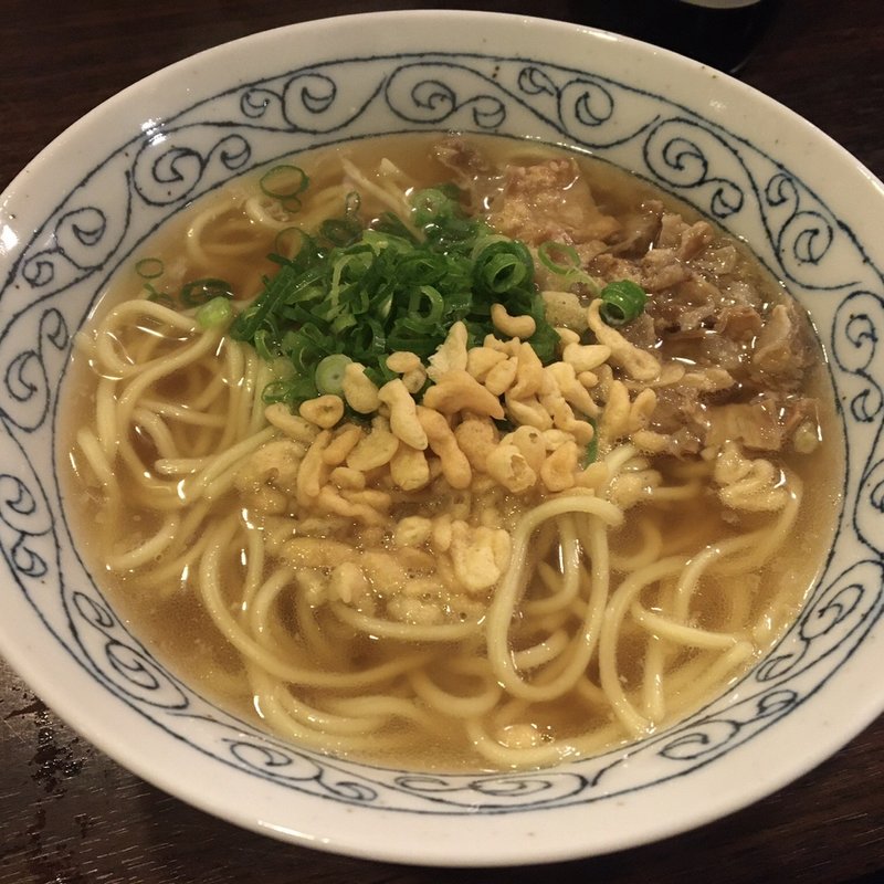 カス入り黄ぃそば(磯ノ海)