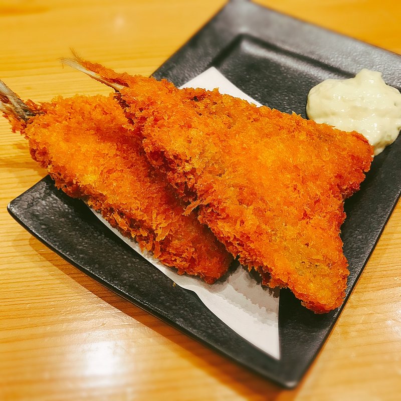 アジフライ(鮨・酒・肴 杉玉 綱島)