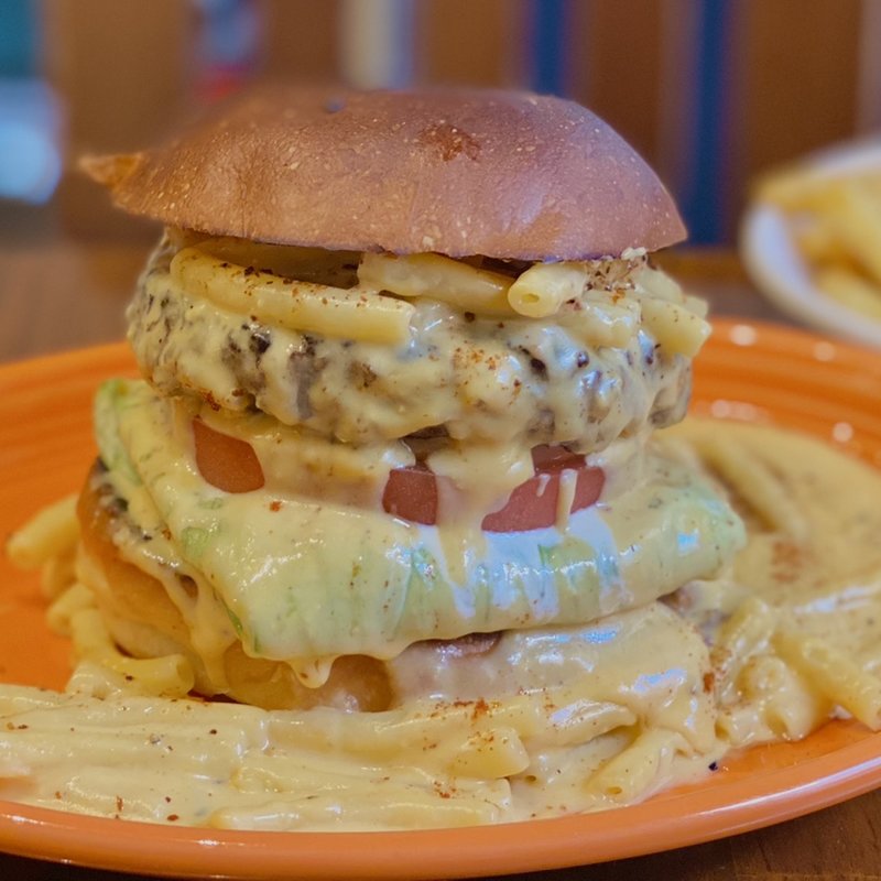 マカロニ&チーズバーガー(オーハイ バーガー)