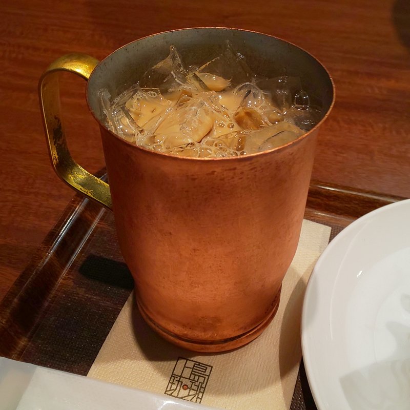 ミルク珈琲(アイス、黒糖、レギュラーサイズ)(上島珈琲店 サカエチカ店)