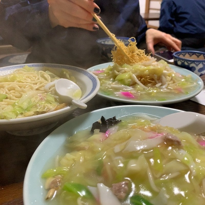皿うどん（細麺）(永楽苑)