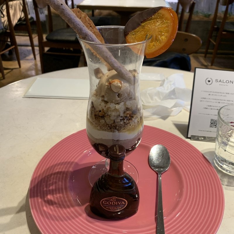 パフェオショコラオランジェ(SALONBAKE&TEA)