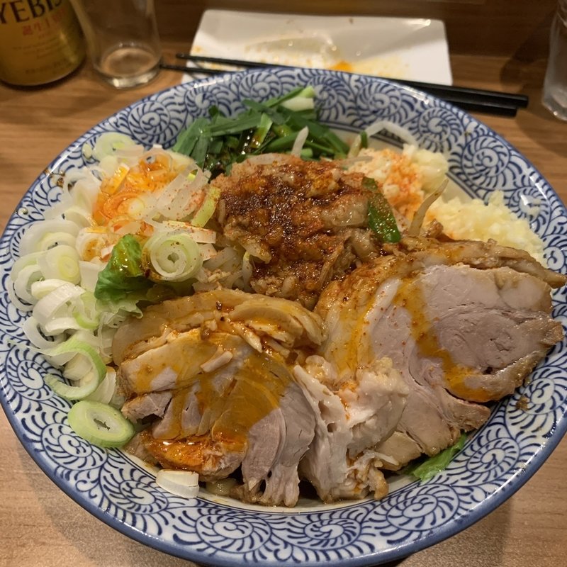 辛いまぜそば(麺処 ほん田)