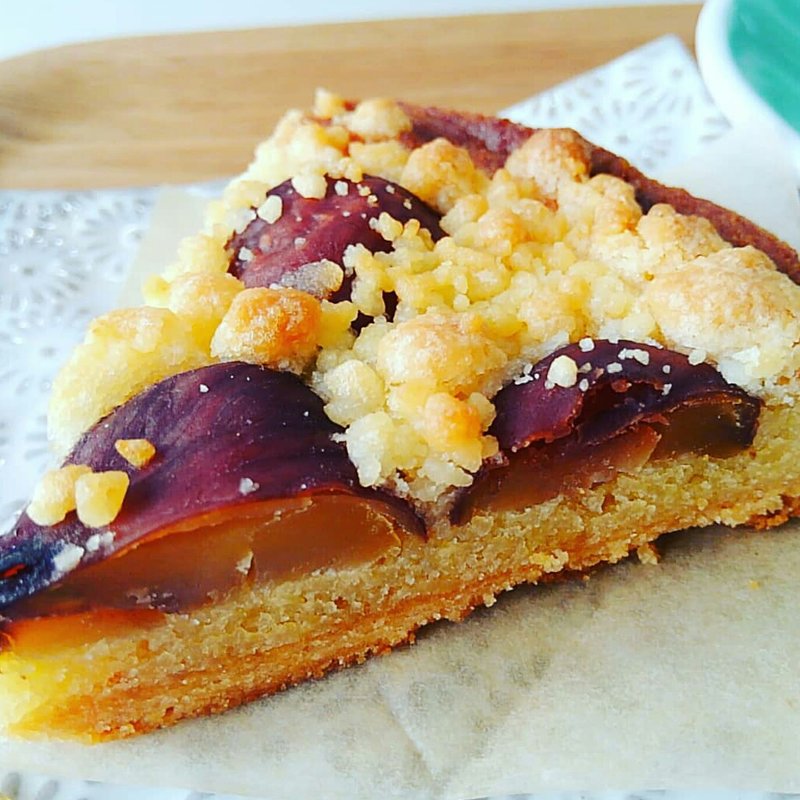 栗のクランブルタルト(あひる珈琲)