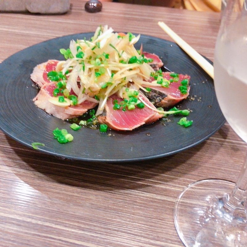 かつおのたたき(うずまき ひめじまの巻)