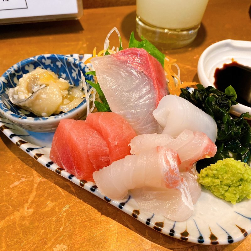 刺身セット(湊川大食堂)