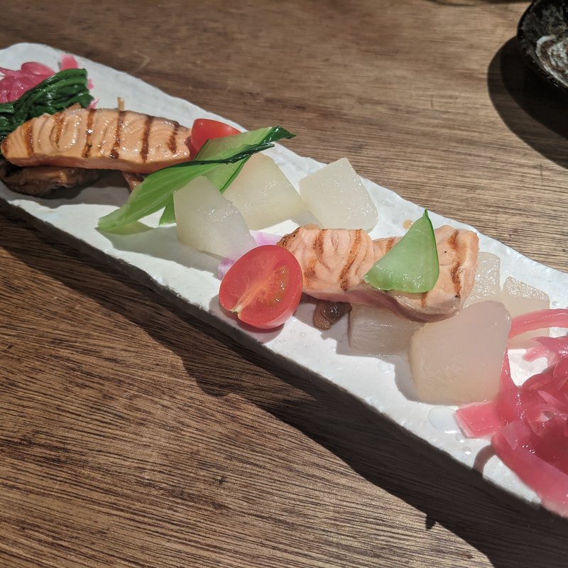 サーモングリル(Trattoria Inoue)