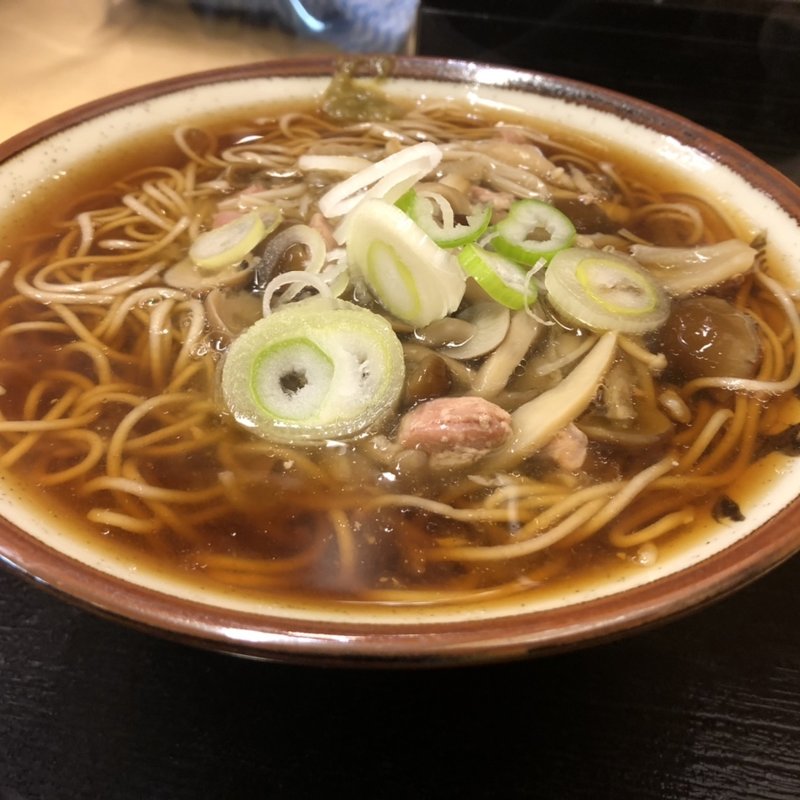 きのこ蕎麦(そばよし)