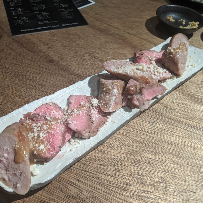 自家製ソーセージ(Trattoria Inoue)